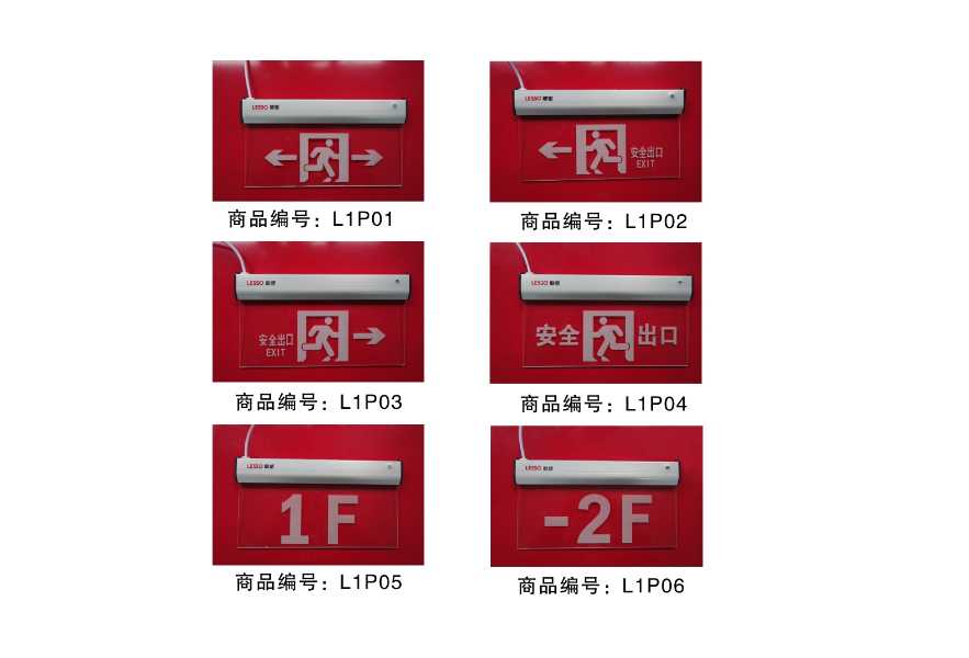LS-BLZD-2LROE I 2W-L1型消防應急標誌燈（雙面）消防