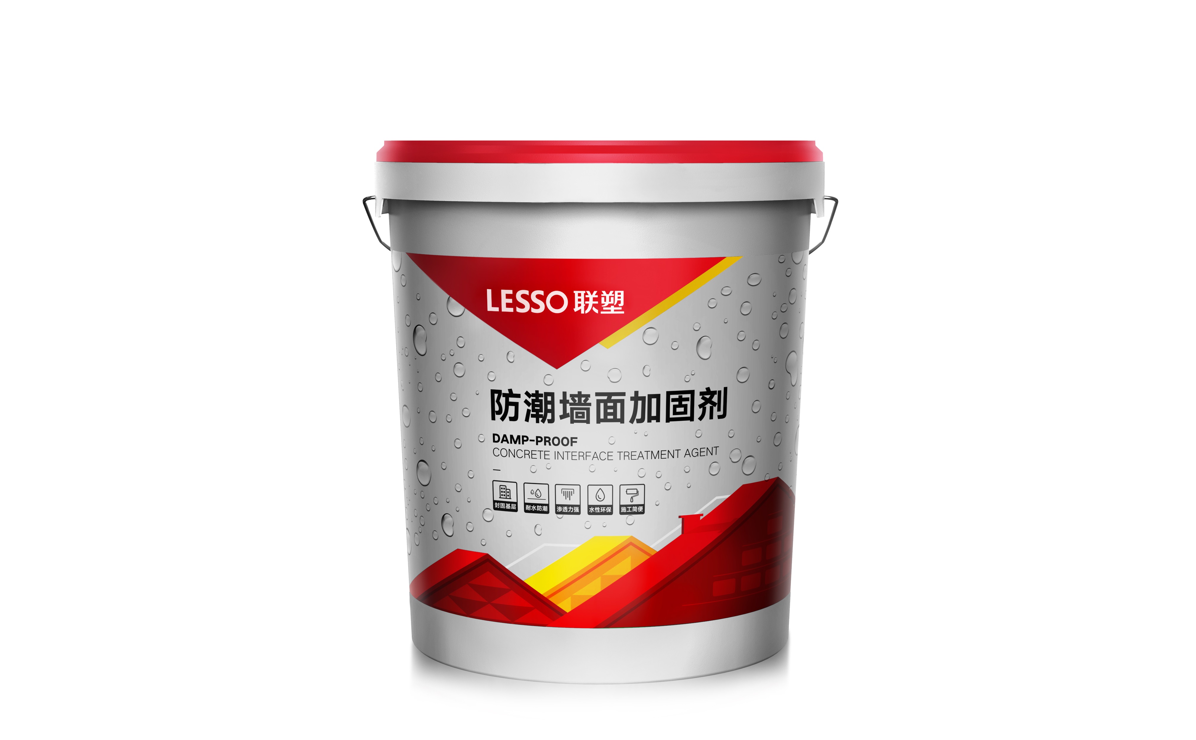 防潮牆面加固劑LS100防水塗料