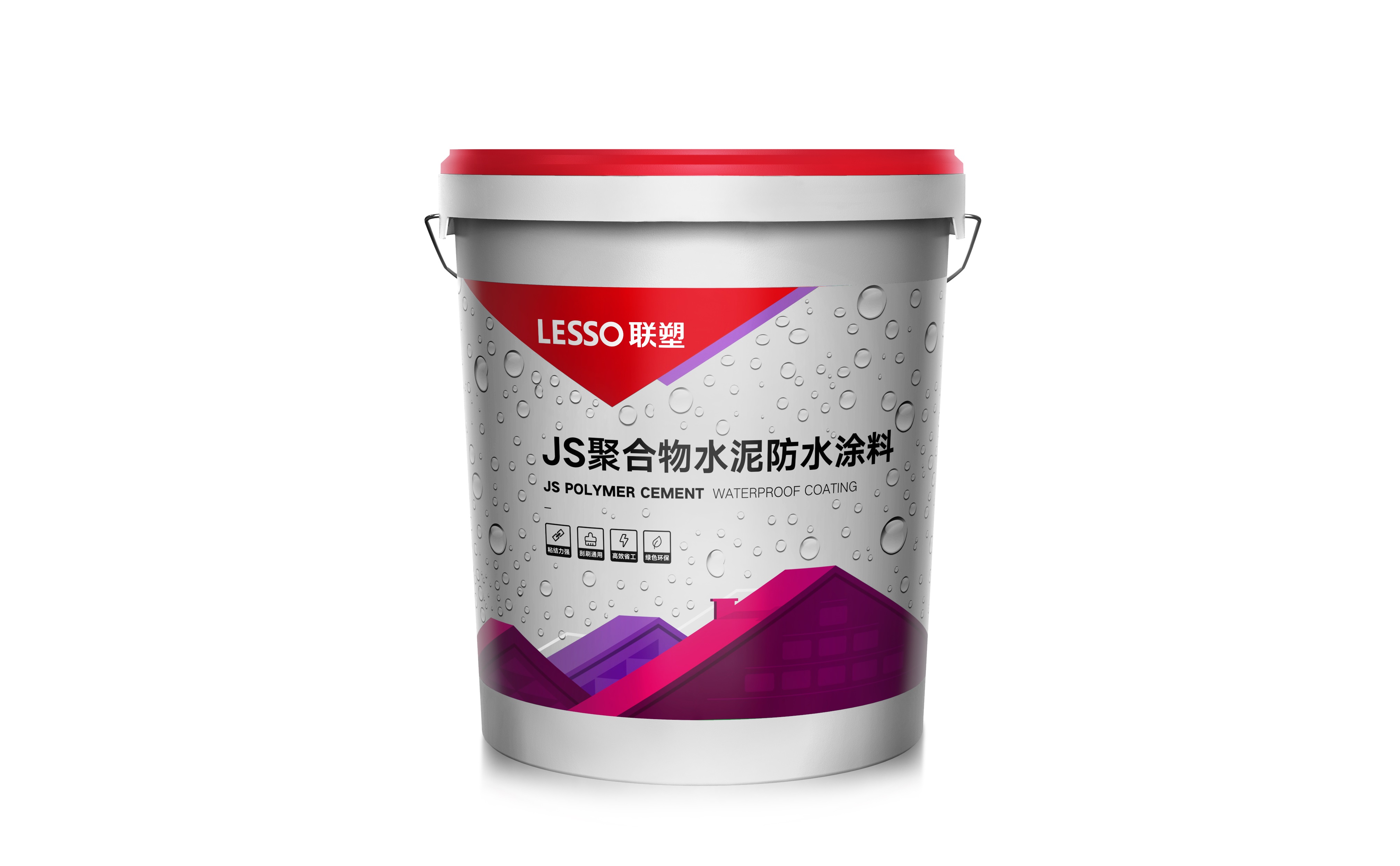 JS聚合物水泥防水塗料LS500防水塗料